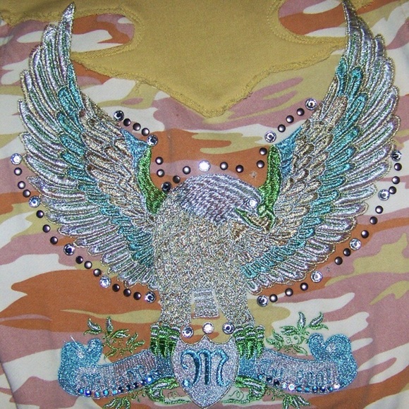 Y2K Miss Me Jacket Zip Sweatshirt Size S - Picture 2 of 8